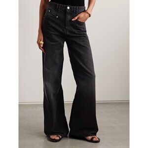 Isabel Marant "Lemony" Jeans in Black, size 34 (Fits like a 24 in jeans) HEMMED